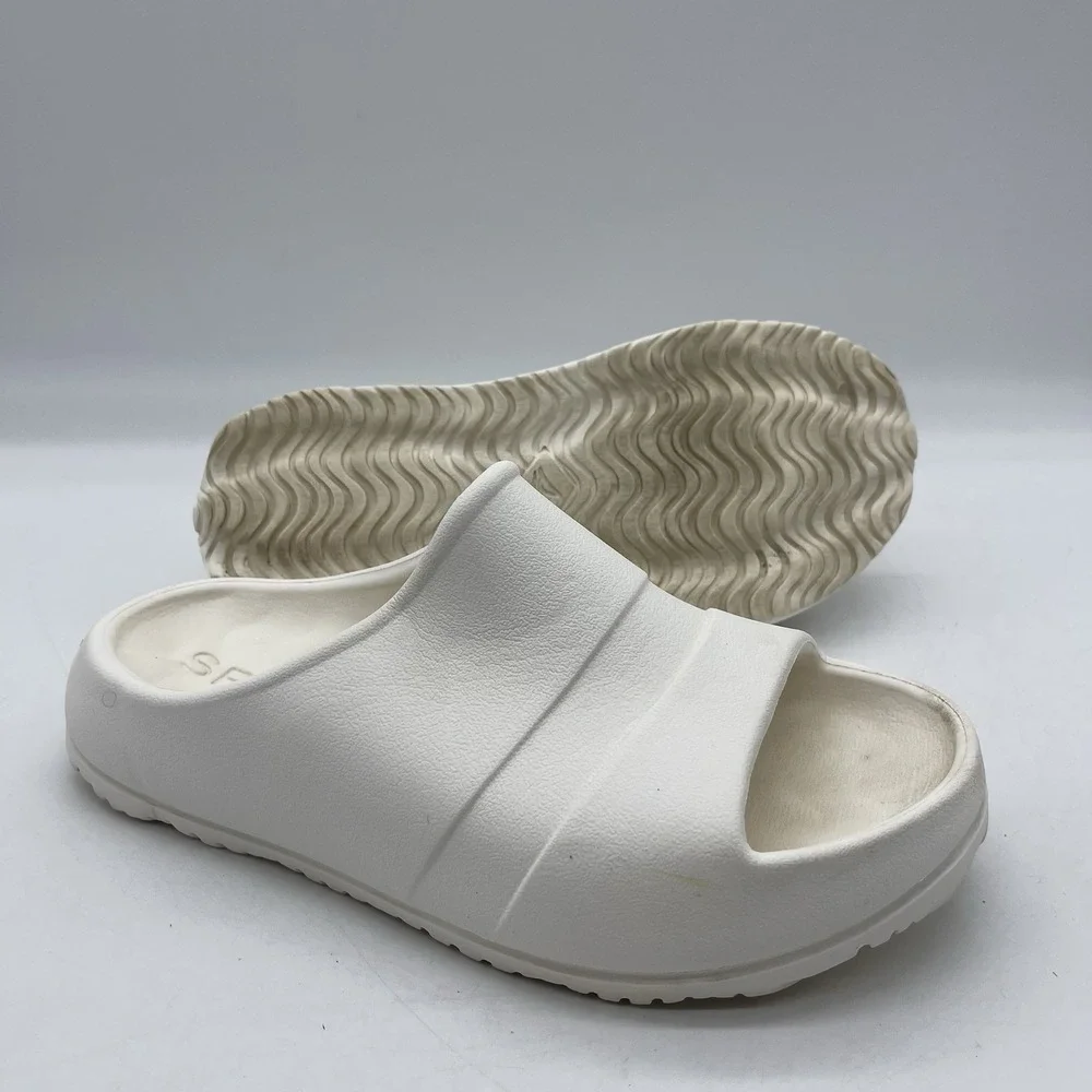Sperry Float Slide STS24011 Men's Size 4 /‎ Women's Size 6 Slip On Sandals White